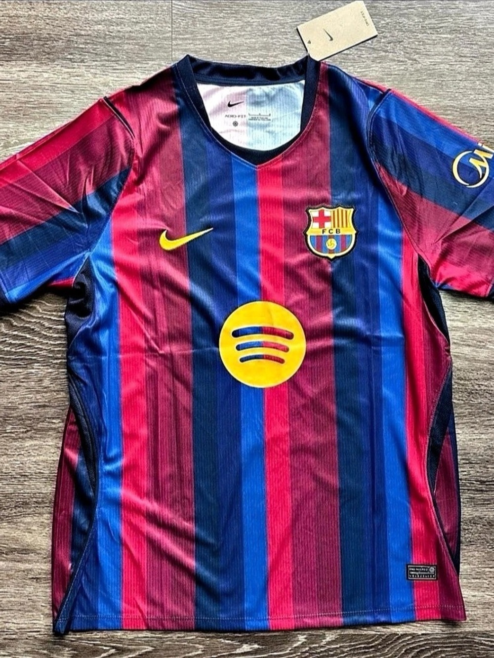 Nike FC Barcelona Home Jersey Lamine Yamal #10 Blue & Pink Size 2XL